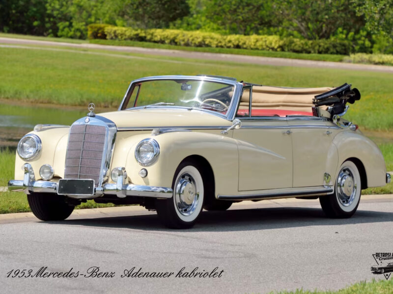 1953 Mercedes-Benz Adenauer kabriolet
